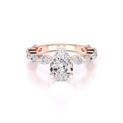 Bella Lab Grown Diamond Ring | Rose Gold | 1