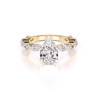 Bella Lab Grown Diamond Ring | Yellow Gold | 1