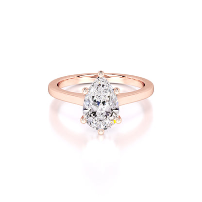 Cardi Lab Grown Diamond Ring | Rose Gold | 1