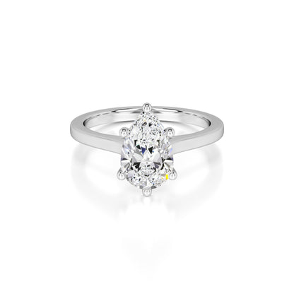 Cardi Lab Grown Diamond Ring | White Gold | 1