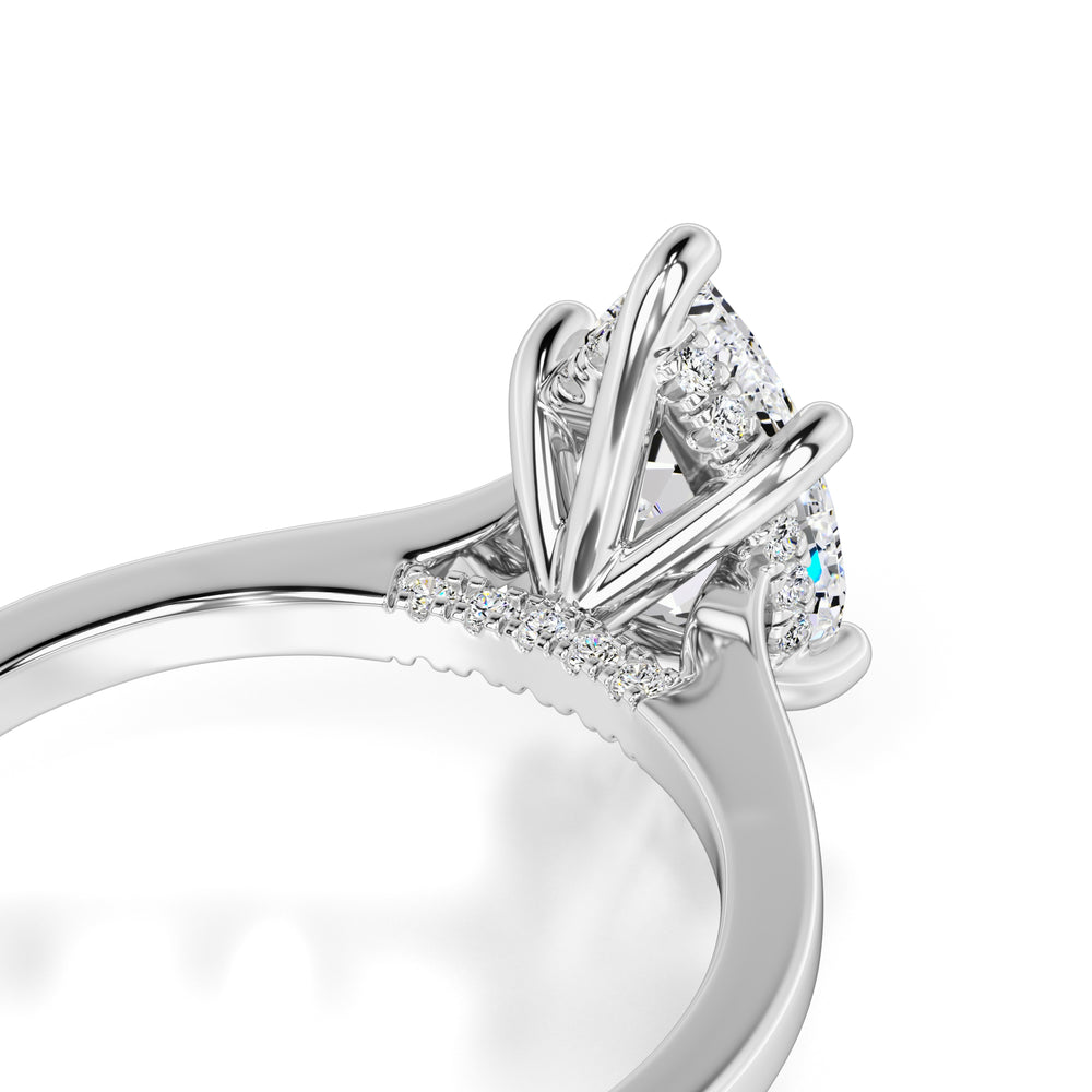 Cardi Lab Grown Diamond Ring | White Gold | 2