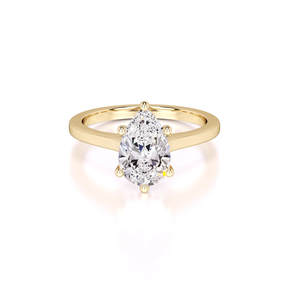 Cardi Lab Grown Diamond Ring | Yellow Gold | 1