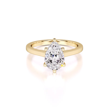 Cardi Lab Grown Diamond Ring | Yellow Gold | 1