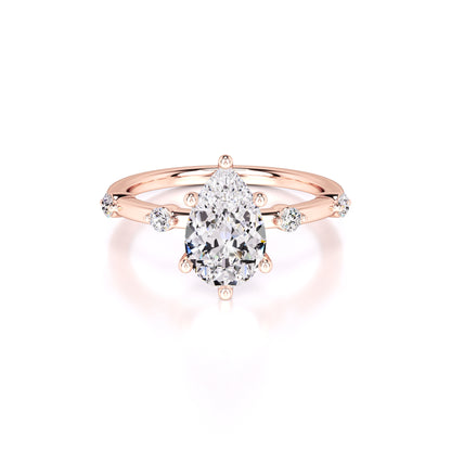 Paloma Lab Grown Diamond Ring | Rose Gold | 1