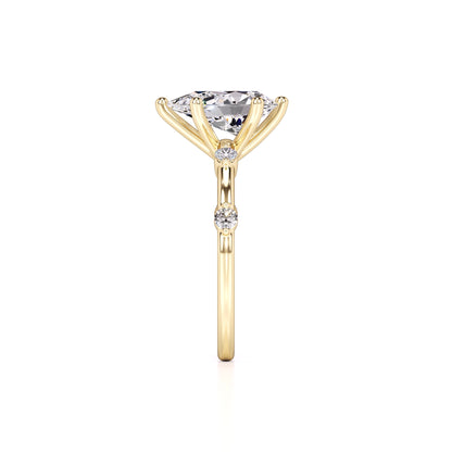 Paloma Lab Grown Diamond Ring | Yellow Gold | 4