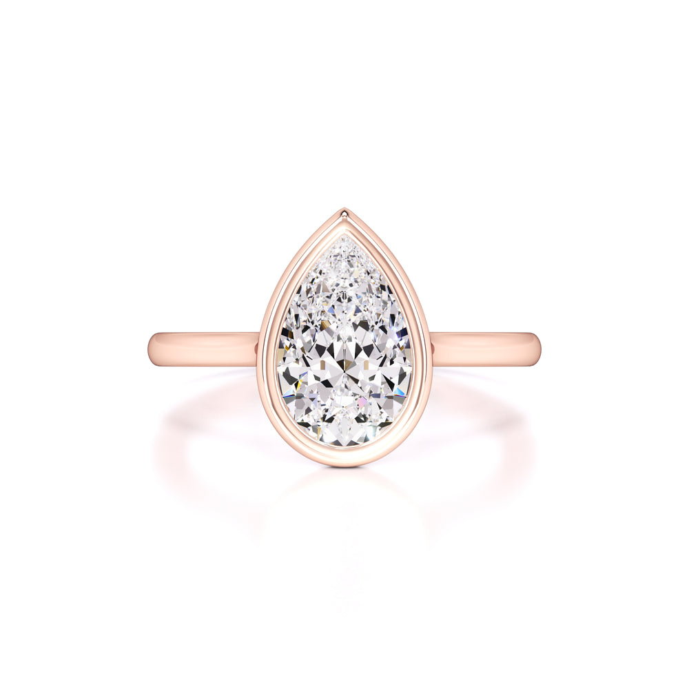 Hailey Lab Grown Diamond Ring | Rose Gold | 1