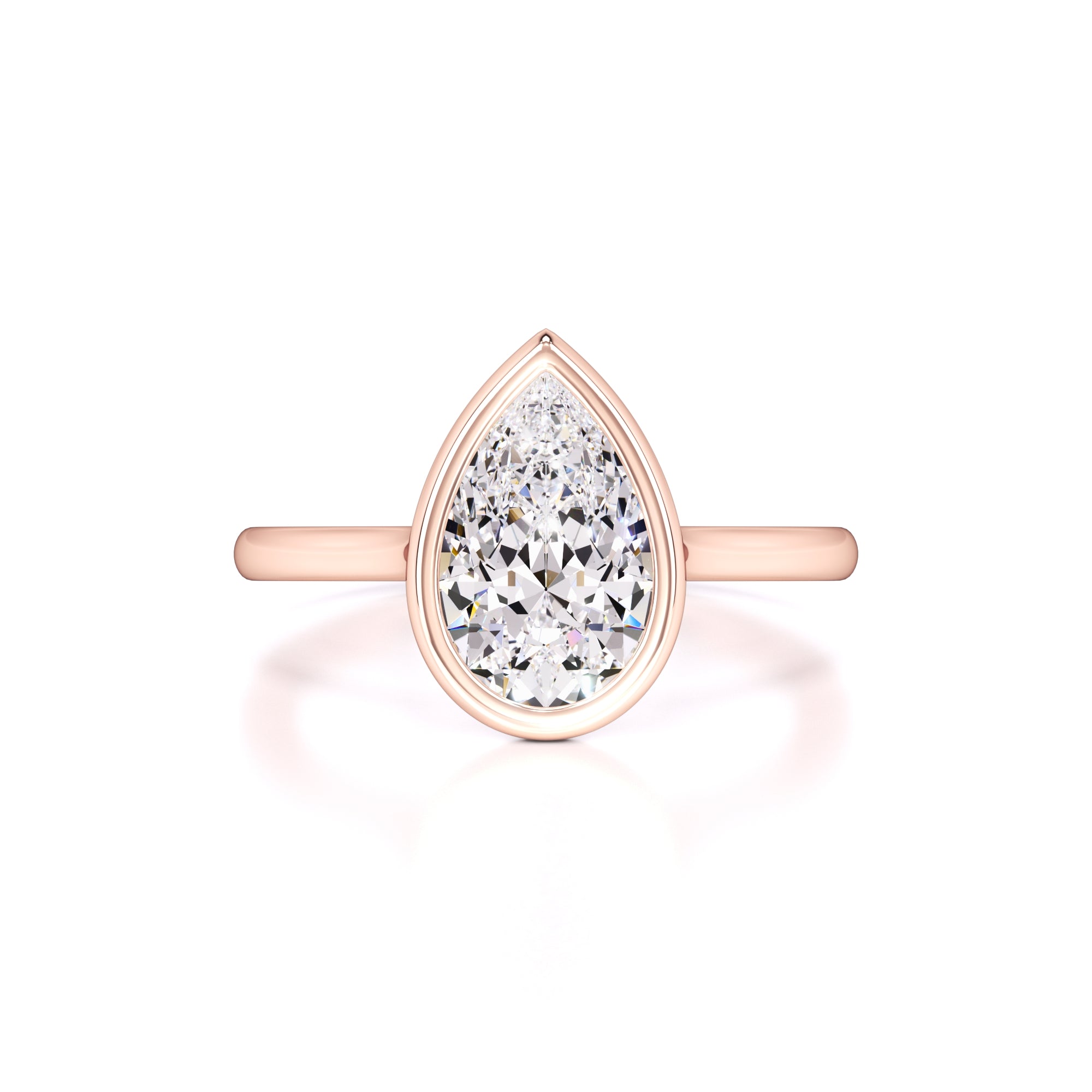 Hailey Lab Grown Diamond Ring | Rose Gold | 1