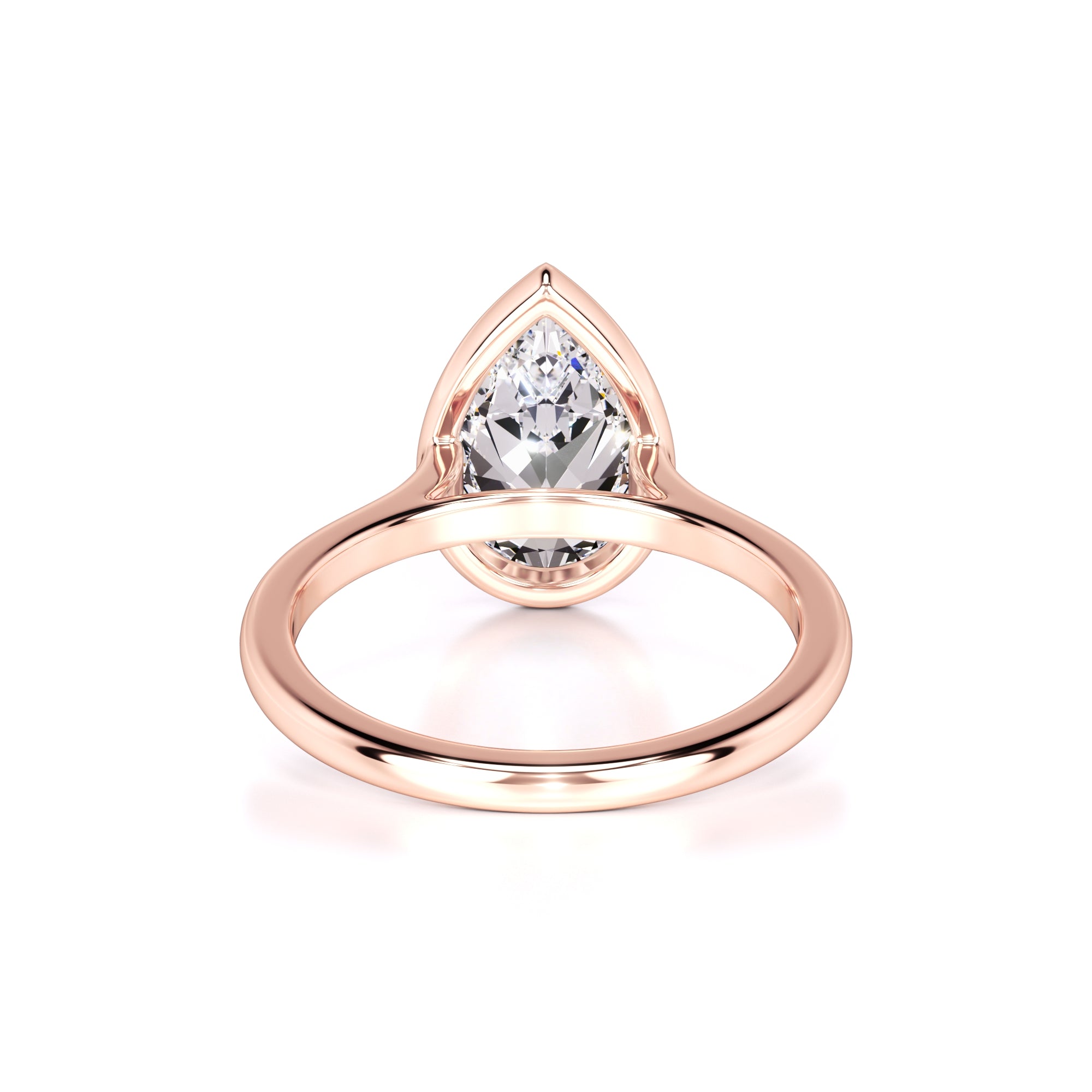 Hailey Moissanite Ring | Rose Gold | 3