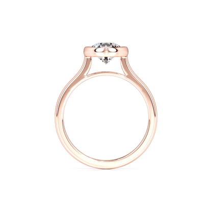 Hailey Moissanite Ring | Rose Gold | 4