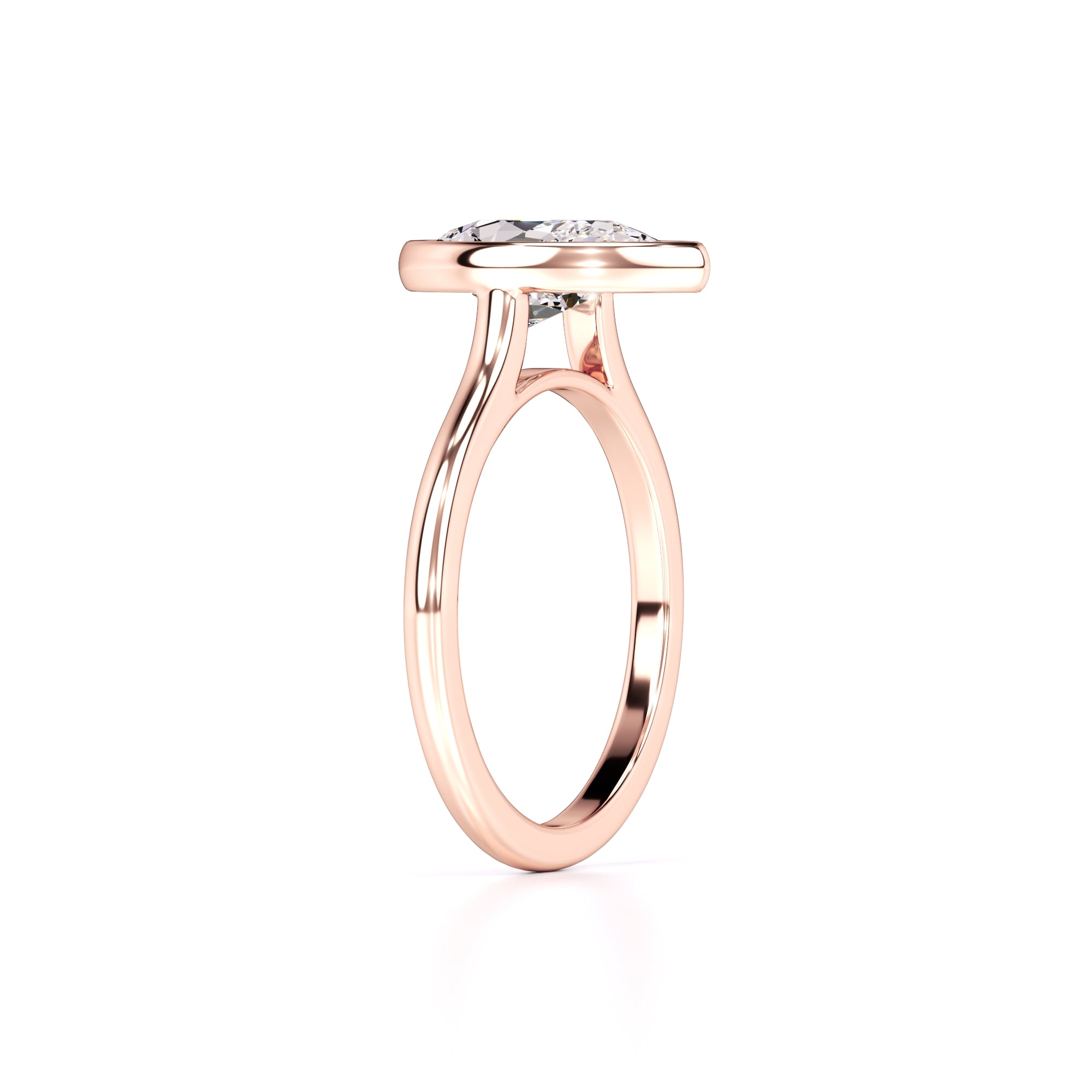 Hailey Lab Grown Diamond Ring | Rose Gold | 3
