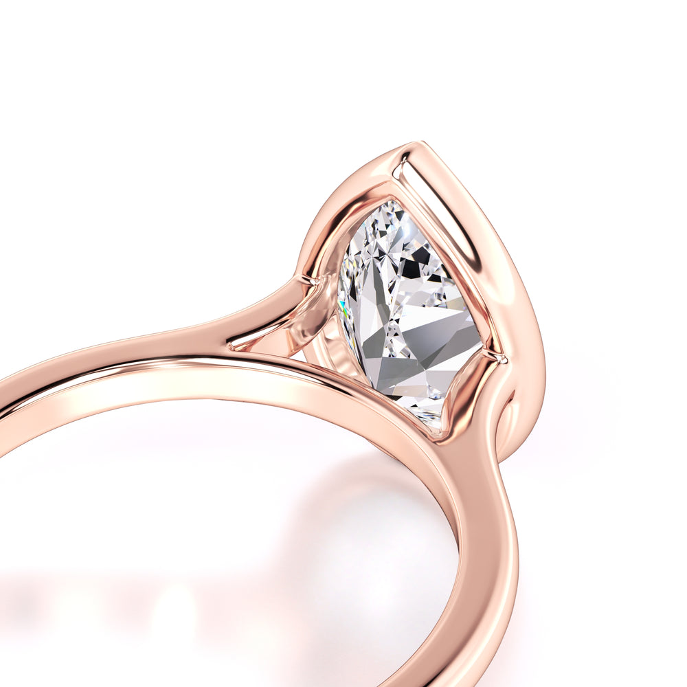 Hailey Lab Grown Diamond Ring | Rose Gold | 2