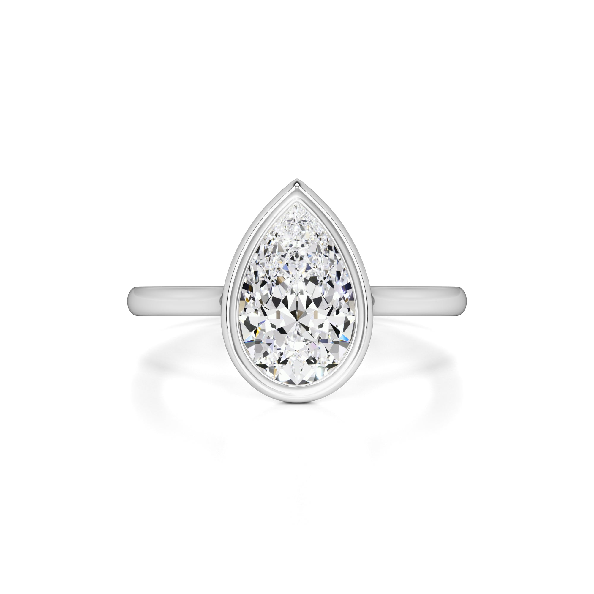 Hailey Lab Grown Diamond Ring | White Gold | 1