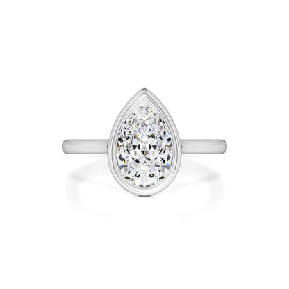 Hailey Lab Grown Diamond Ring | White Gold | 1