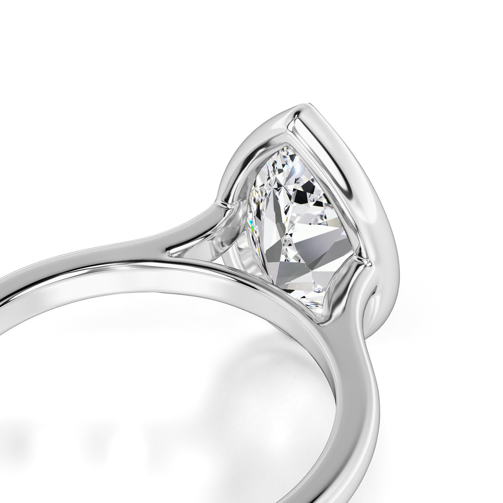 Hailey Lab Grown Diamond Ring | White Gold | 2