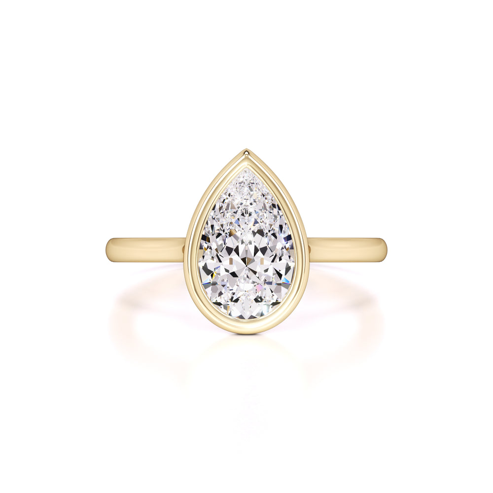 Hailey Lab Grown Diamond Ring | Yellow Gold | 1