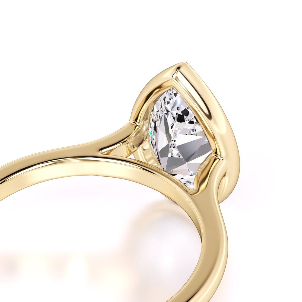 Hailey Lab Grown Diamond Ring | Yellow Gold | 2