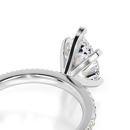 Selena Lab Grown Diamond Ring | White Gold | 2