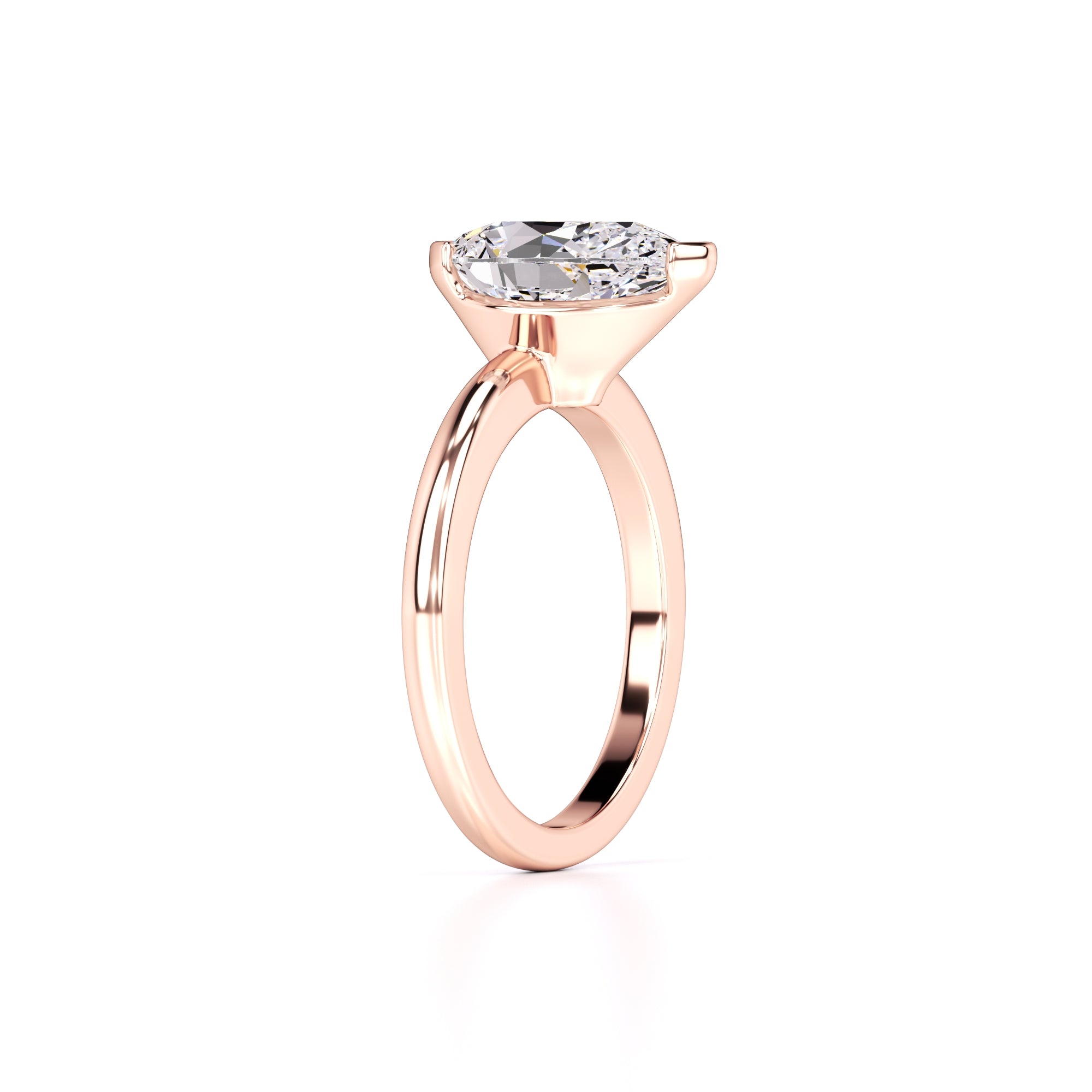 Jada Lab Grown Diamond Ring | Rose Gold | 3