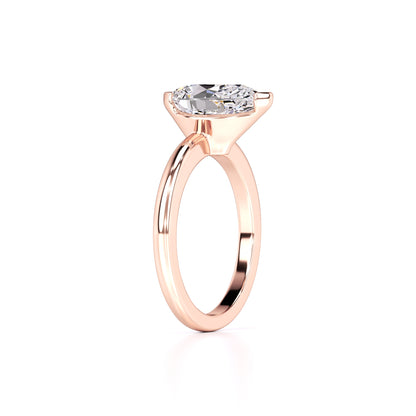 Jada Lab Grown Diamond Ring | Rose Gold | 3