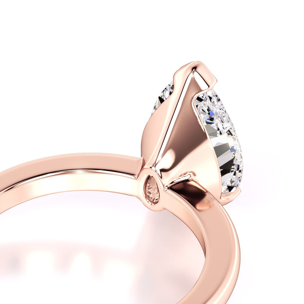 Jada Lab Grown Diamond Ring | Rose Gold | 2