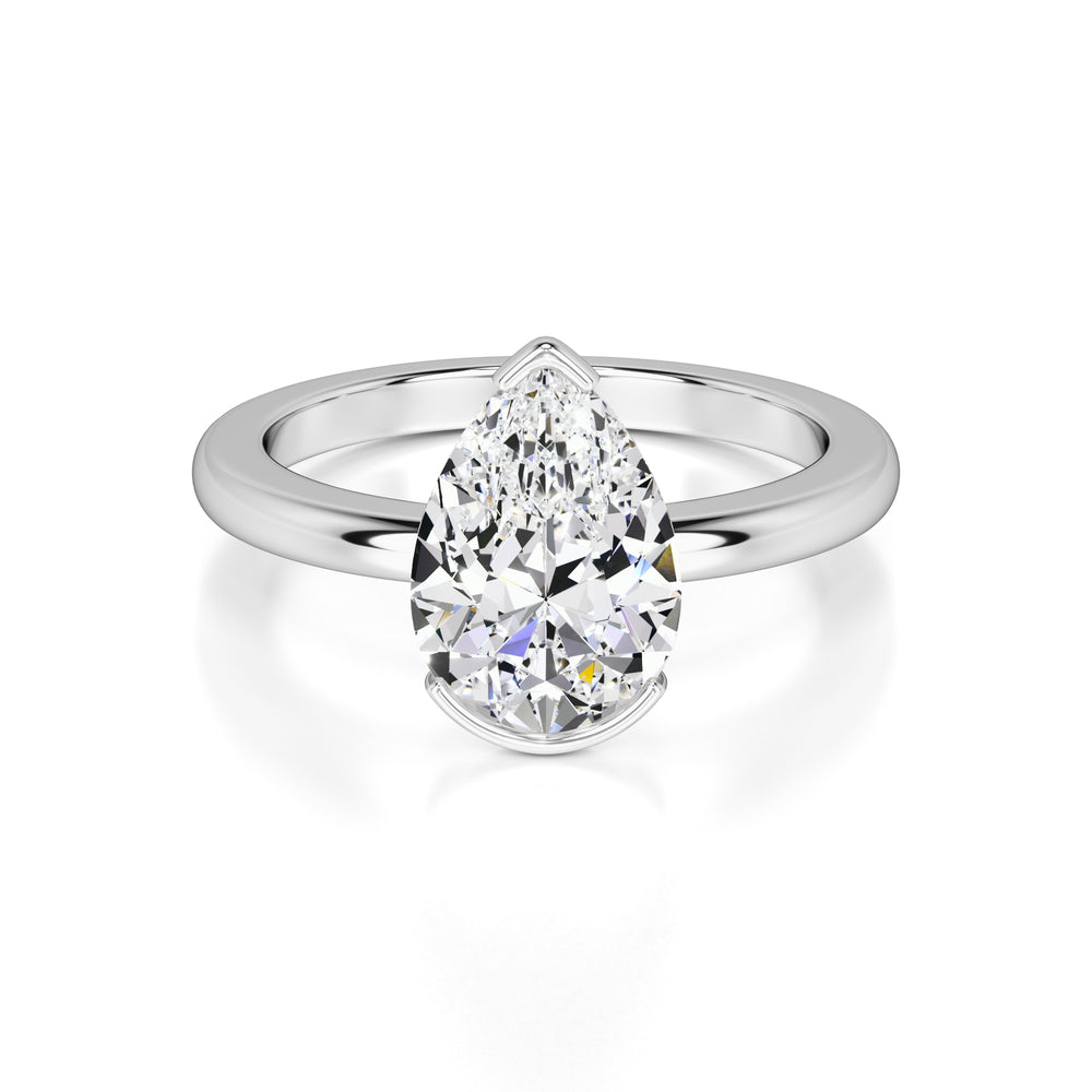 Jada Lab Grown Diamond Ring | White Gold | 1