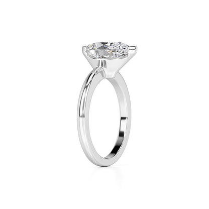 Jada Lab Grown Diamond Ring | White Gold | 3
