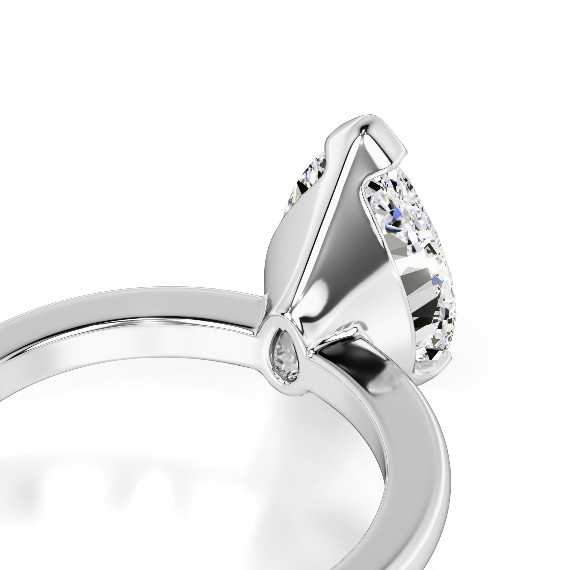 Jada Lab Grown Diamond Ring | White Gold | 2