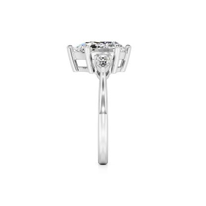 Ophelia Lab Grown Diamond Ring | White Gold | 4