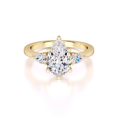 Ophelia Lab Grown Diamond Ring | Yellow Gold | 1