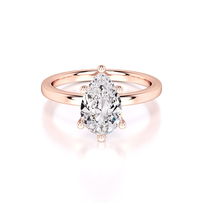 Jocelyn Lab Grown Diamond Ring | Rose Gold | 1