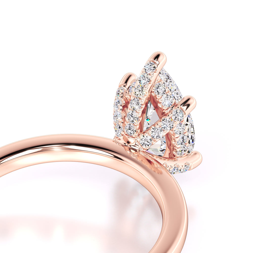 Jocelyn Lab Grown Diamond Ring | Rose Gold | 2