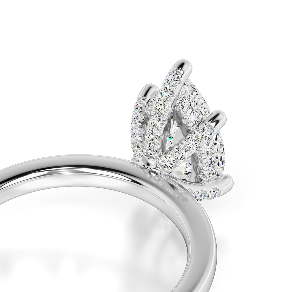 Jocelyn Lab Grown Diamond Ring | White Gold | 2
