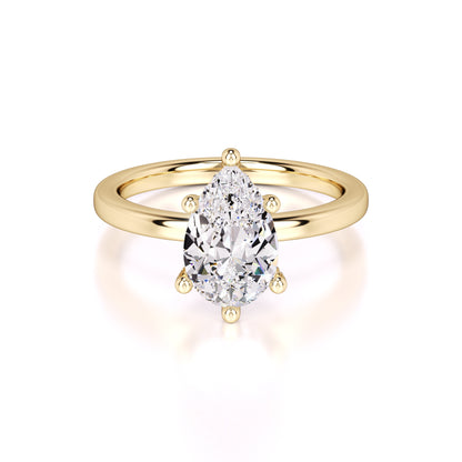 Jocelyn Lab Grown Diamond Ring | Yellow Gold | 1