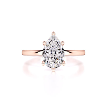 Kinsley Moissanite Ring | Rose Gold | 1