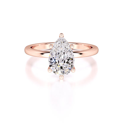 Kinsley Lab Grown Diamond Ring | Rose Gold | 1