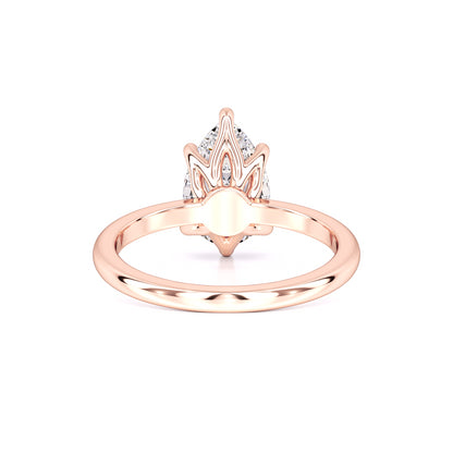 Kinsley Moissanite Ring | Rose Gold | 3