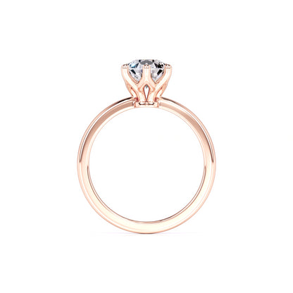 Kinsley Moissanite Ring | Rose Gold | 4