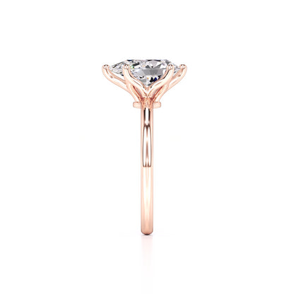 Kinsley Lab Grown Diamond Ring | Rose Gold | 4