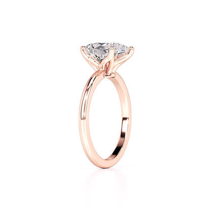 Kinsley Lab Grown Diamond Ring | Rose Gold | 3