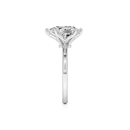 Kinsley Lab Grown Diamond Ring | White Gold | 4