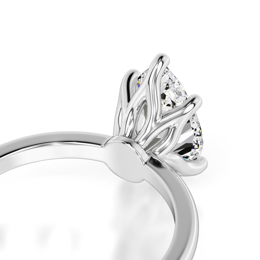 Kinsley Lab Grown Diamond Ring | White Gold | 2