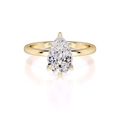 Kinsley Lab Grown Diamond Ring | Yellow Gold | 1