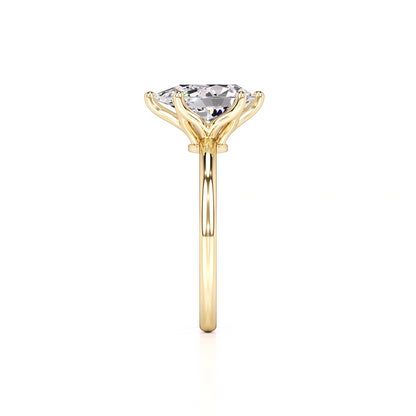 Kinsley Lab Grown Diamond Ring | Yellow Gold | 4
