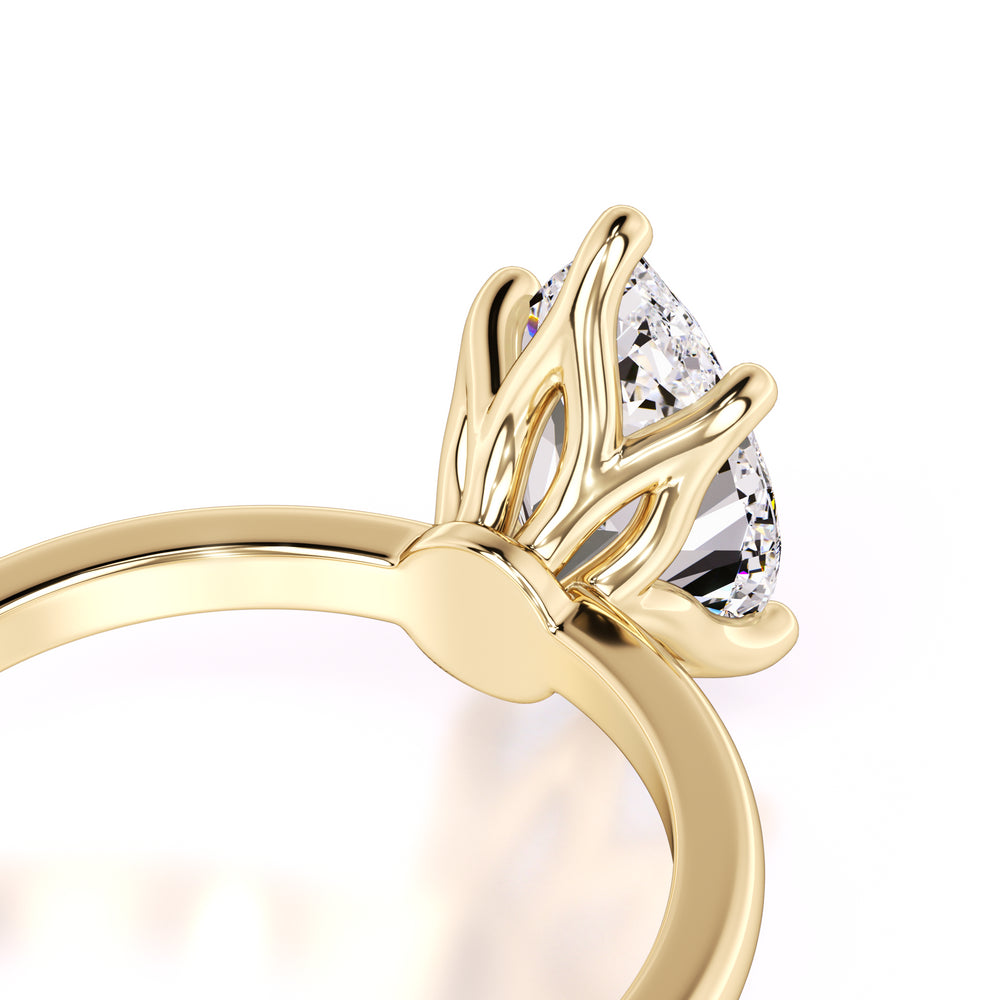 Kinsley Lab Grown Diamond Ring | Yellow Gold | 2