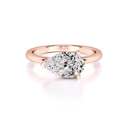 London Lab Grown Diamond Ring | Rose Gold | 1