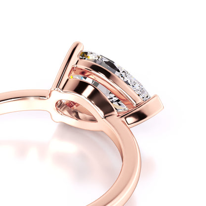 London Lab Grown Diamond Ring | Rose Gold | 2