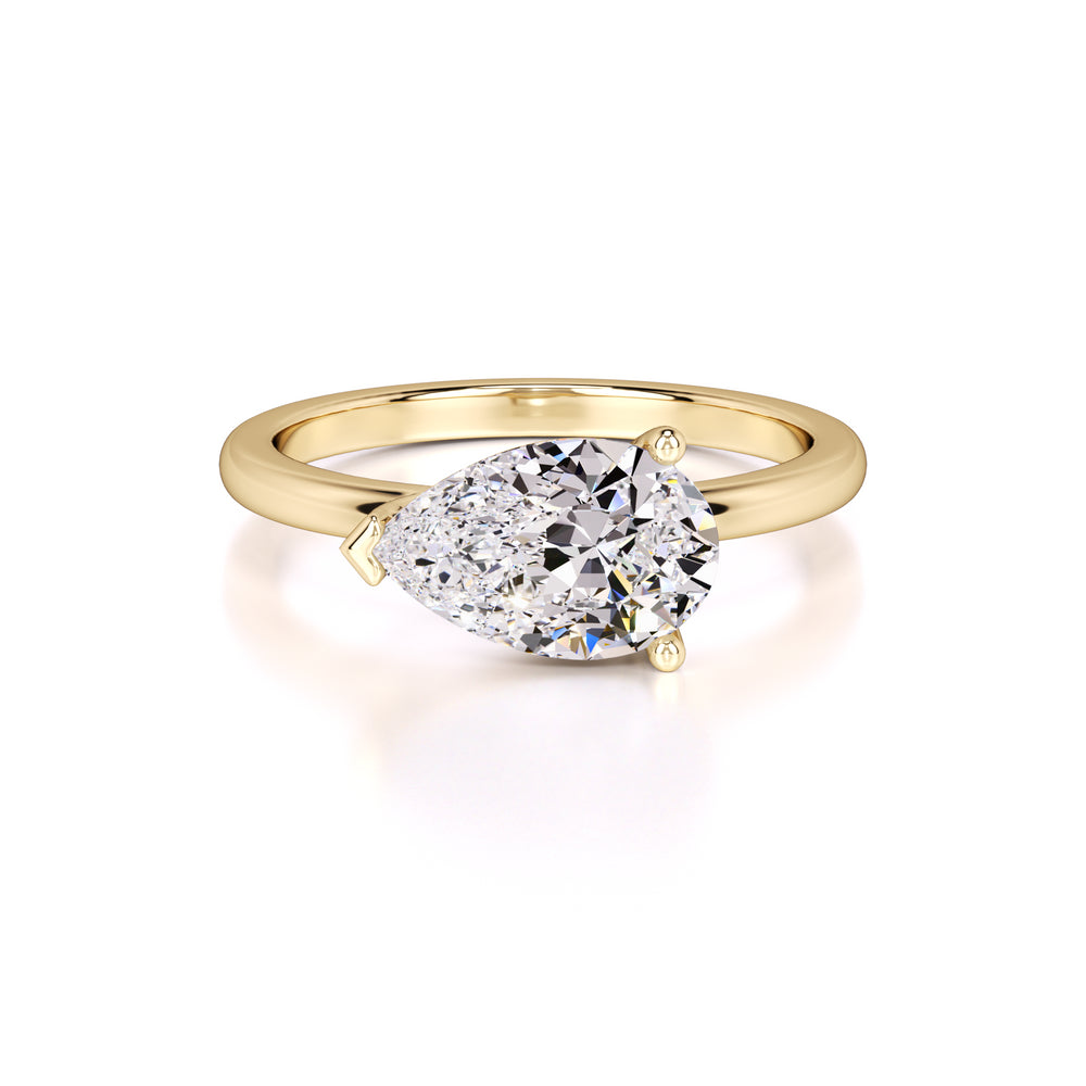 London Lab Grown Diamond Ring | Yellow Gold | 1