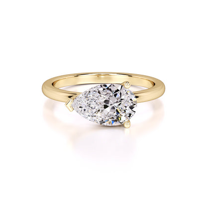 London Lab Grown Diamond Ring | Yellow Gold | 1