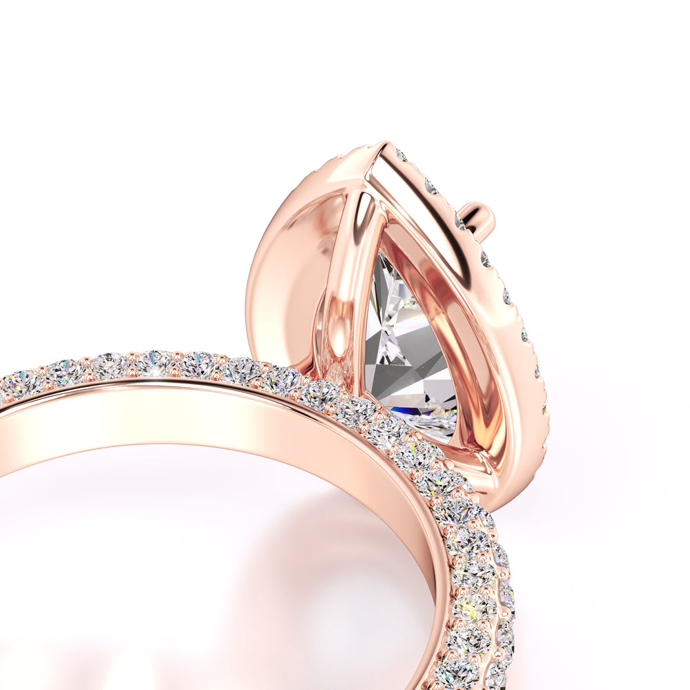 Mackenzie Lab Grown Diamond Ring | Rose Gold | 2