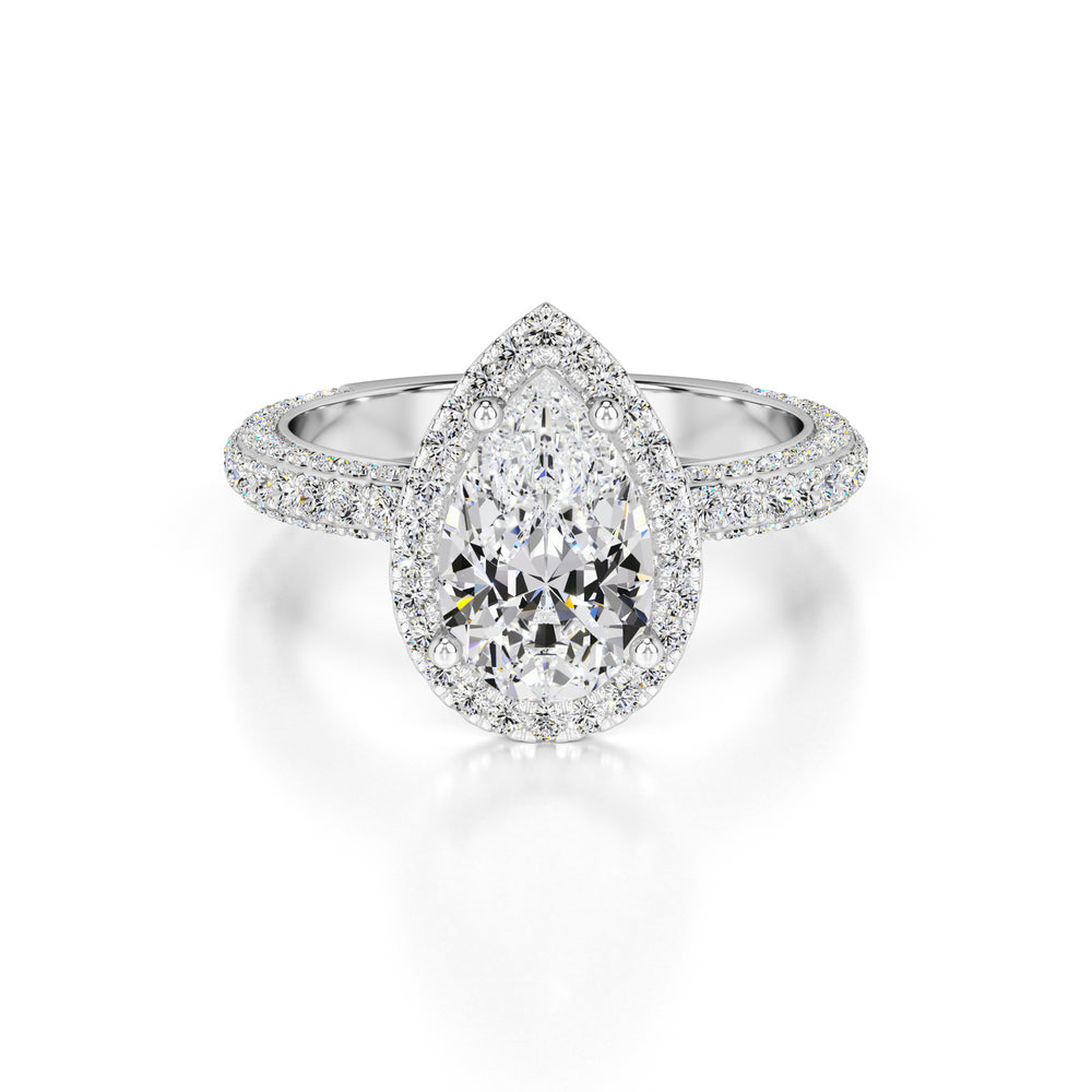 Mackenzie Lab Grown Diamond Ring | White Gold | 1